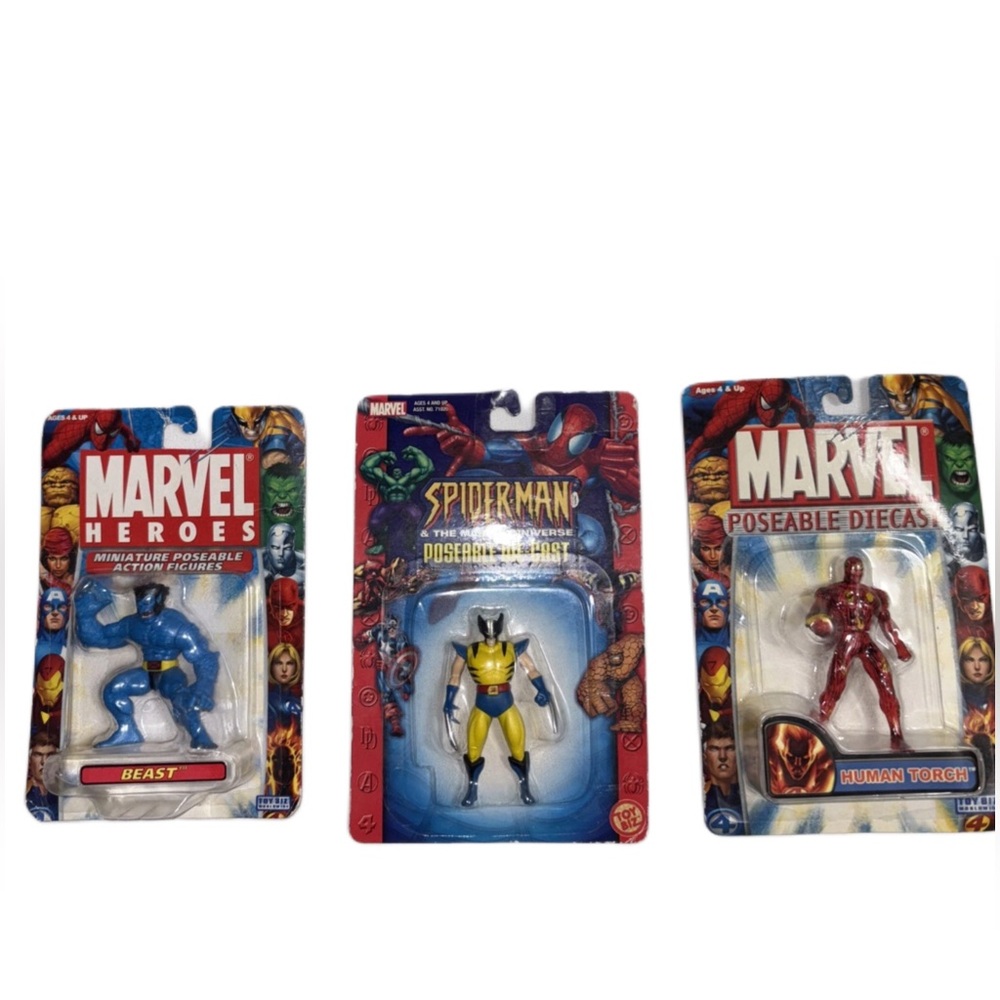 Marvel Toy Biz Miniatures 
2003 -2005 Die-cast